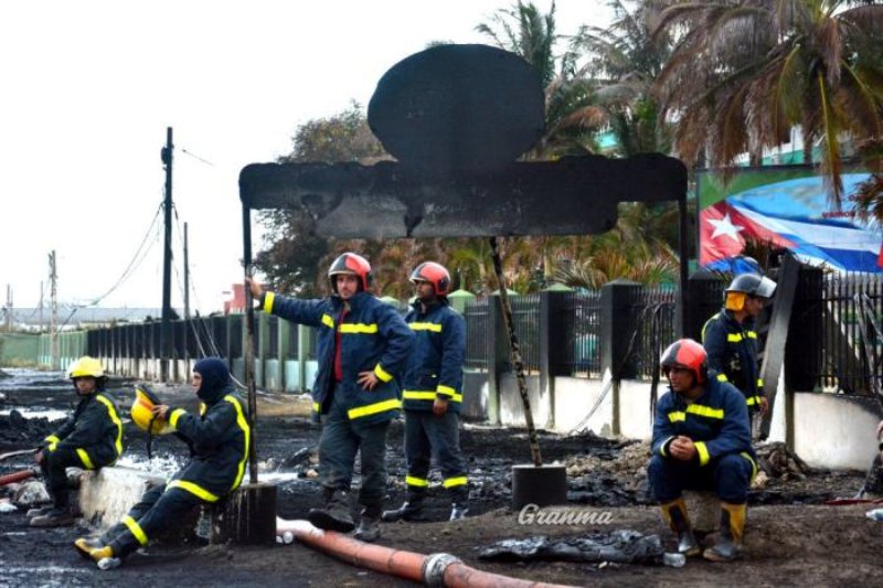 los bomberos de Cuba