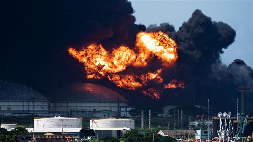 incendio en Matanzas