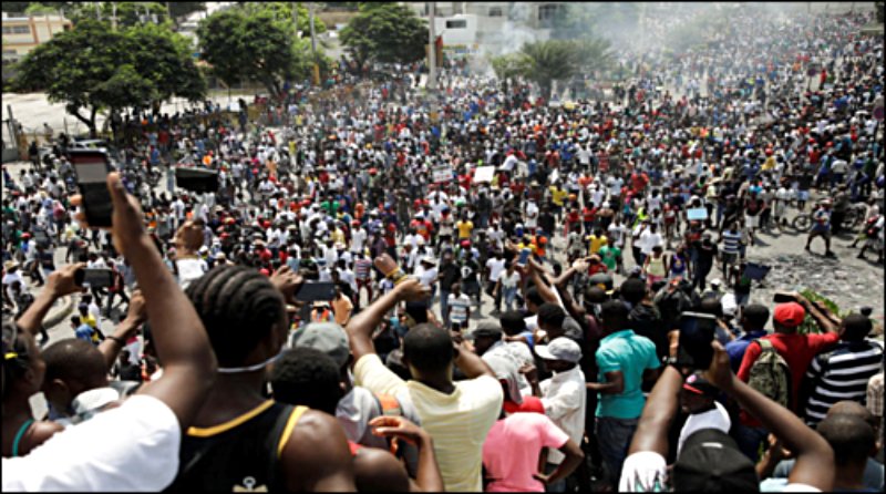 Rebelión popular en Haití